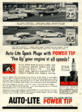 Auto-Lite Spark Plugs with Power Tip Ad