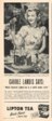 1946 Lipton Tea with Carole Landis