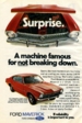 1972 Ford Maverick Advertisement