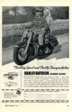 1951 Harley Davidson Motorcycle Advertisement