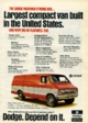 1972 Dodge Maxivan Advertisement