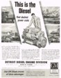 1950 GM Diesel Engine Ad