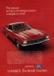 1971 Ford Maverick Advertisement