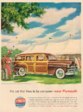 1948 Plymouth Woody Wagon Advertisement