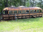 Old Rusty School Bus