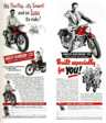 1950 Harley Davidson Motorcycle Advertisement