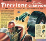 1946 Firestone Tires Ad
