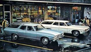 1968 Chevrolet Malibu Station Wagon