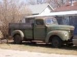 Another old pickup truck left to rust away.....
