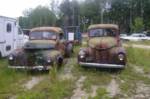 A  Pair of Rusty Trucks