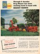 Massey Harris Borg Warner Old Tractor Ad