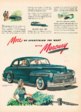 1947 Mercury 2 Door Coupe Advertisement