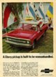 1969 Chevrolet Half ton Fleetside CST Pickup Advertisement