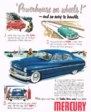 1950 Mercury 4-Door Advertisement