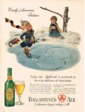 Ballantine Ale Advertisement