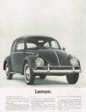 1960 Volkswagen Beetle Advertisement