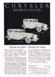 Chrysler Sixes and Eights for 1931