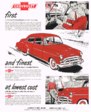 1950 Chevrolet Styleline Deluxe Ad