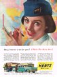 1957 Hertz Rent a Car Ad