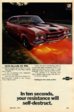 1970 Chevrolet Chevelle SS 396 Advertisement