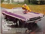 1970 Dodge Challenger RT Convertible Ad