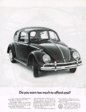 1965 Volkswagen Beetle Ad