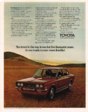 1970 Toyota Corona Advertisement