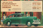 1947 Chevrolet Fleetmaster Advertisement