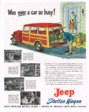 1949 Willys-Overland Jeep Station Wagon Ad