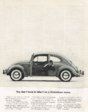 1961 Volkswagen Beetle Advertisement