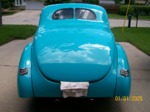 1940 Ford Pro Street Rear View
