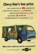 Chevrolet Van Advertisement