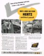 1949 Hertz Rent-a-Car Advertisement