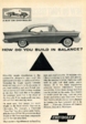 1957 Chevrolet Advertisement