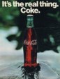 1970 Coke Bottle Advertisement