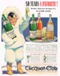 Clicquat Club Ginger Ale Advertisement