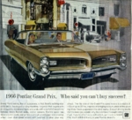 1966 Pontiac Grand Prix Advertisement