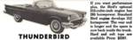 1957 Ford Thunderbird Ad