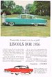 1956 Lincoln Premiere Advertisement