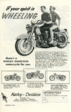 1959 Harley Davidson Motorcycle Advertisement