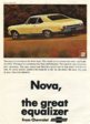 1968 Chevrolet Nova SS Advertisement