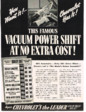 Chevrolet Vacuum Power Shift Transmission Advertisement