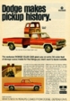 1972 Dodge Club Cab Advertisement