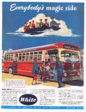 White Motor Company Bus Advertisement