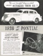 1938 Pontiac Silver Streak Advertisement