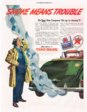 1943 Texaco Dealer Advertisement