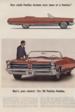 1965 Pontiac Bonneville Convertible Advertisement