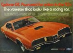 1970 Mercury Cyclone GT Advertisement