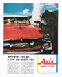 1957 Avis Rent-a-Car Advertisement