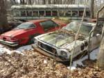 1975 Mustang II and a 1976 Camaro